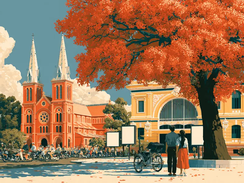 Ho Chi Minh City illustrated